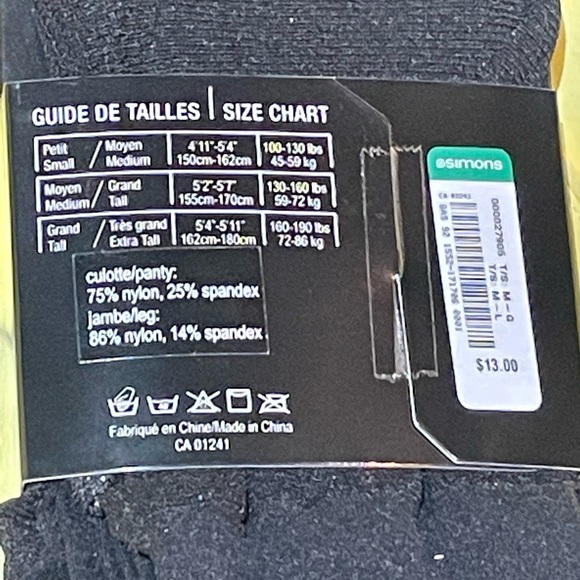 Tights black - Picture 4 of 5